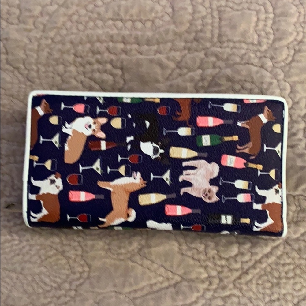 NWOT Ashley M Artist Series Dog Wallet